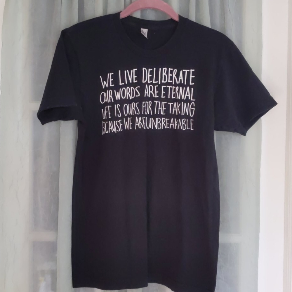 Fall Out Boy (Hey Chris) size S unisex tee